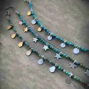 Pulsera Gitana Crisocola Stock
