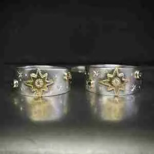 Anillo Galaxy Golden