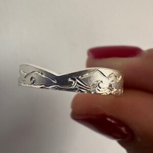 Anillo Chevron complemento Con o sin grabado