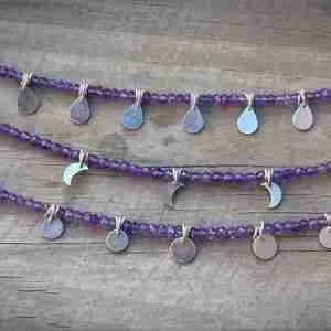 Pulsera Gitana Amatistas Stock