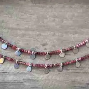 Pulsera Gitana Cuarzo Cherry Stock